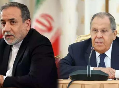 Savaş devam ederken İran-Rusya teması! Lavrov ve Arakçi görüştü