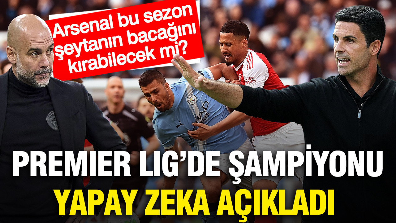 Yapay Zeka Premier Lig Şampiyonunu Açıkladı: Arsenal mı Yoksa Manchester City mi Üstün?