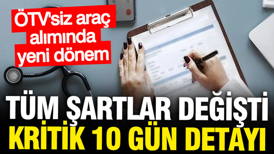 Rapor Alma Süreci Yenilendi: Engel Tanımayan Hızla 10 Güne İndi