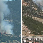 Son dakika izmirde orman yangini yerlesim yerlerine cok yakin Cykk2Yn4